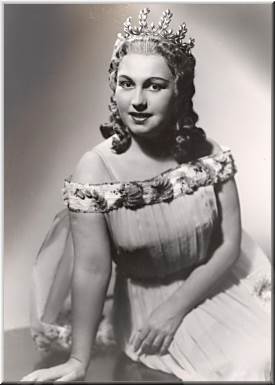 Sieglinde Wagner dans ''L'Amour de Dana'' de Richard Strauss, 1952